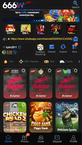666W Game Home Page